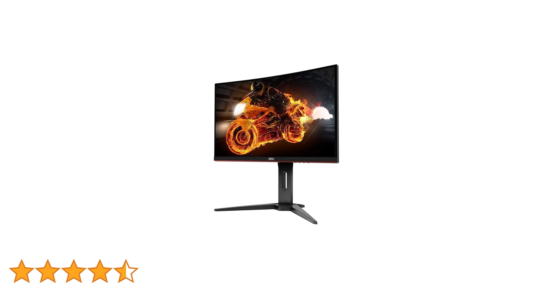 AOC Gaming C24G1 - 24 Inch FHD Curved Monitor, 144Hz, 1ms